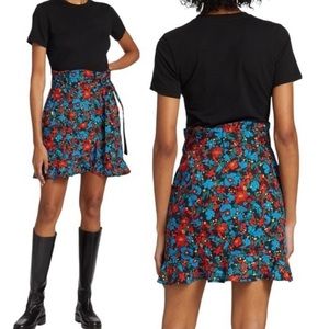 Derek Lam 10 Crosby Hudson Mix Media Cotton Dress, 4